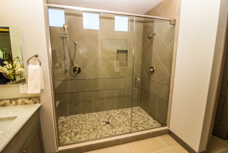 Multi-Panel Glass Shower